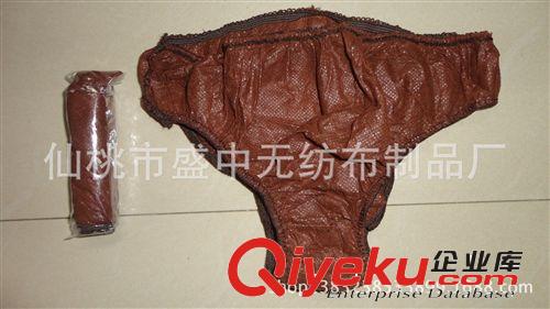 一次性內褲 一次性無紡布加厚女士三角內褲  旅行am桑拿SPA必備
