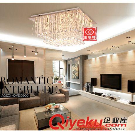 廠家批發(fā)現(xiàn)代水晶吸頂燈 可定做尺寸 全國包郵499元起