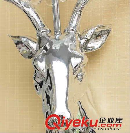 中山古鎮(zhèn)廠家生產(chǎn)訂做鹿頭樹(shù)脂壁燈酒店賓館會(huì)所娛樂(lè)場(chǎng)所個(gè)性壁燈原始圖片2