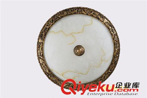 [中山廠家直銷(xiāo)]吸頂燈 歐式簡(jiǎn)約led客廳臥室餐廳鐵藝樹(shù)脂燈飾燈具