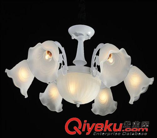 廠家直銷LED鋅合金仿玉蠟燭燈水晶燈客廳餐廳吊燈具