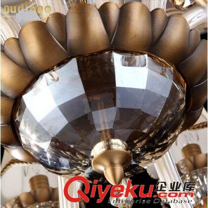 gd歐式水晶吊燈奢華鋅合金大吊燈豪華別墅大廳客廳餐廳裝飾燈具原始圖片3
