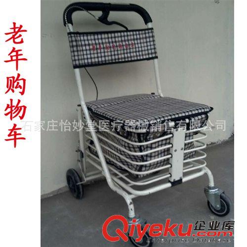 老年購物車可折疊老人助行車購物代老人用品批發(fā)原始圖片2