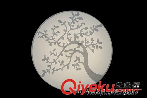LED吸頂燈 現(xiàn)代簡約臥室燈 亞克力吸頂燈書房燈 客廳燈  全亞克原始圖片3