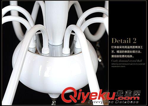 水晶歐式燈、水晶吊燈 蠟燭水晶吊燈 水晶吊燈批發(fā) 酒店吊燈原始圖片3