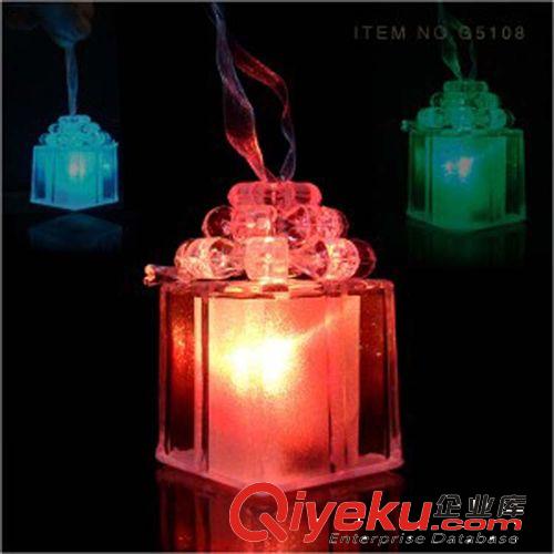 神秘圣誕禮物閃光燈 圣誕禮物新奇特電子燈 夢(mèng)幻閃光變色水晶燈原始圖片2