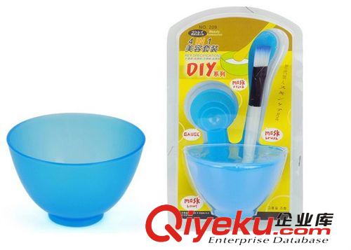 DIY美容四件套面膜碗+面膜棒+面膜刷+計量器 -4色59