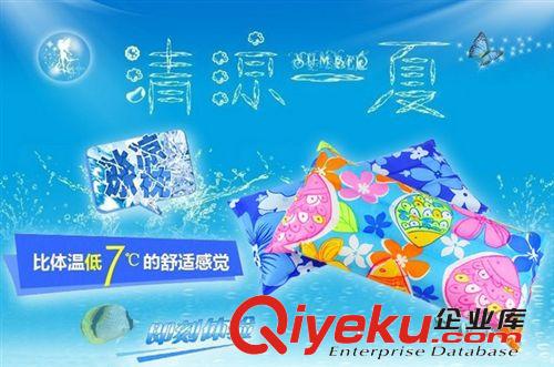 海洋世界水枕頭 多功能充氣充水海綿冰枕頭冰坐墊兒童降溫護(hù)頸枕