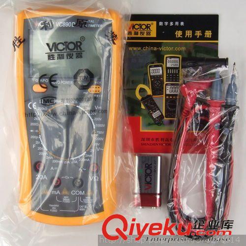 正品 深圳勝利VC890D數字萬用表 數顯{wn}表原始圖片3