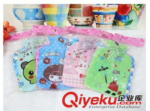 tj批發(fā)小號(hào)可愛卡通注水熱水袋/帶毛絨套（混款）原始圖片3