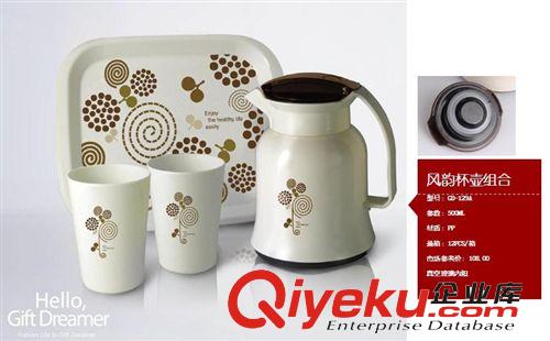 【超值品牌套裝】禮想家風韻杯壺組合GD-129A 500ML PP 禮品促銷原始圖片3