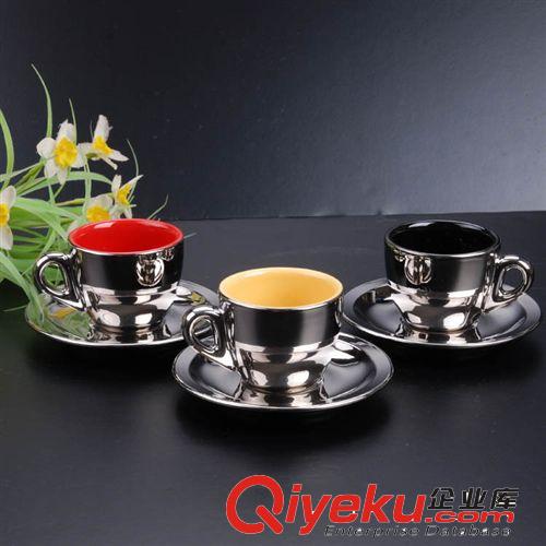 大尊咖啡杯批發(fā) 情侶杯子 廣告杯子批發(fā)  zakka杯子 B08  1杯1碟原始圖片3