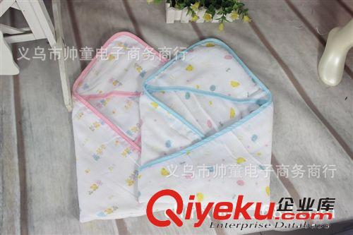 美酷嬰童熱銷夏之新款卡通四層紗布嬰兒包巾 抱毯 抱被 浴巾8001原始圖片3