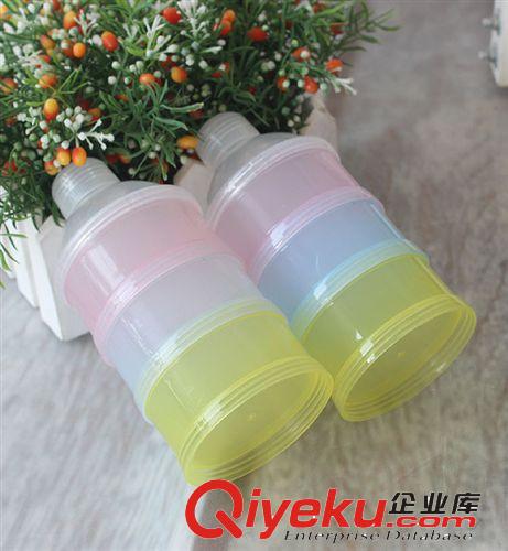 快樂星三層透明嬰兒奶粉格 不含雙酚A的經濟實惠奶粉盒2707原始圖片3