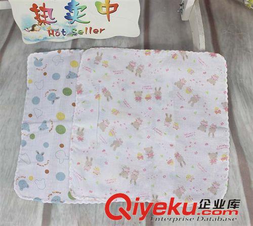 〖薦〗30*30厘米左右中等質(zhì)量中密雙層紗布手帕喂奶巾純棉10014原始圖片3