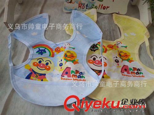 外貿卡通款式 防水圍嘴/飯衣/反穿衣/畫畫衣 3色可選批發 5003原始圖片3