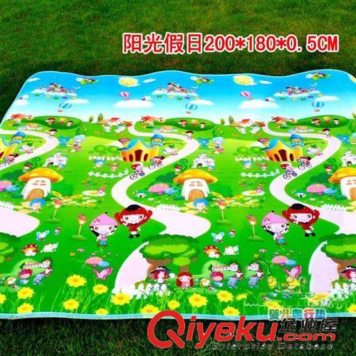 陽(yáng)光假日?qǐng)D案地墊爬行墊防潮游戲墊 2*1.8米*0.5厘米大尺寸37002原始圖片2