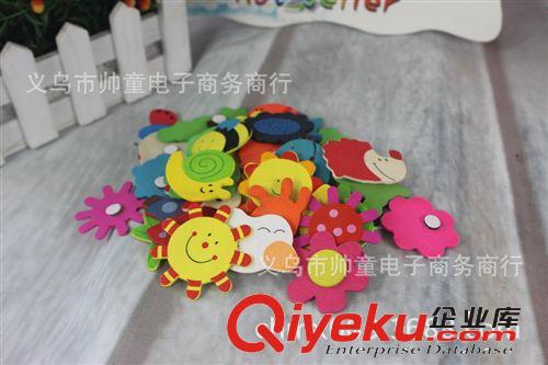 批發(fā)卡通木質(zhì)冰箱貼 一包12個(gè)裝 增進(jìn) 寶寶的想象力冰箱貼1528原始圖片2
