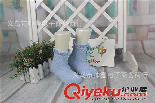 夏季款式哦！0-2歲寶寶純色棉襪花邊松口襪手工縫頭嬰兒襪1542A-1