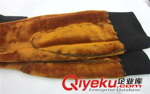 義烏新款加絨加厚打底褲黃金甲絨七彩棉打底褲加肥加大保暖褲批發原始圖片2