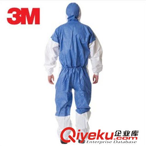 原裝進(jìn)口3M防護(hù)服 白色帶帽連體防護(hù)服 3M4535防塵抗靜電防護(hù)服