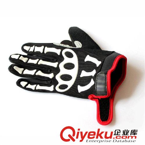zpspakct思帕客 關(guān)節(jié)全指/長指手套 骷髏騎行手套原始圖片2