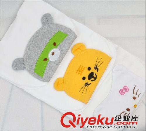 考拉刺繡吸汗巾 千趣會(huì) 棉紗布 兒童20*27四層 墊背巾