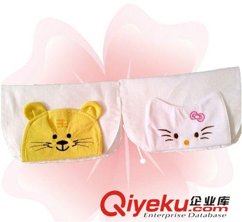 考拉刺繡吸汗巾 千趣會(huì) 棉紗布 兒童20*27四層 墊背巾