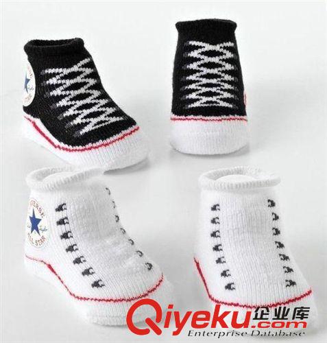 7色可挑 匡威converse 寶寶立體襪 防滑兒童襪子 超可愛兒童鞋襪原始圖片2