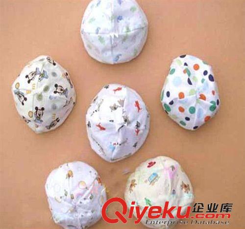 {bfb}純棉嬰兒帽 胎帽 0-2月新生兒帽 寶寶帽 春秋款原始圖片2