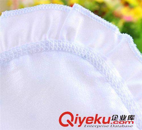 新款圍兜 嬰兒吃飯衣 風雪兒 花邊點點款 寶寶純棉防水口水巾原始圖片2