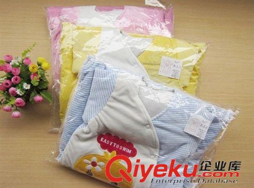 西松屋 加厚天鵝絨睡袋 嬰幼兒秋冬款 睡袋/防踢被原始圖片3
