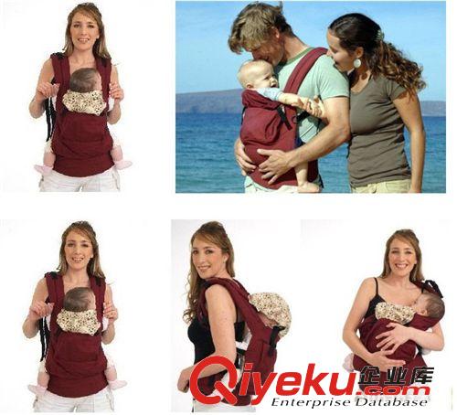 【彩盒款】純棉實(shí)用嬰幼兒雙肩背袋 嬰兒兩用背帶 寶寶舒適抱袋原始圖片2