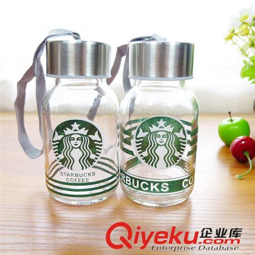 廠家直銷透明汽水瓶玻璃杯子小黃人便攜學(xué)生卡通水杯