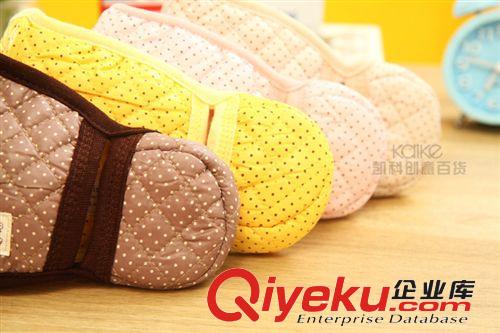 2014新款點點格子保暖口罩/冬季護掛耳口罩批發(fā)/冬季學生用品批發(fā)原始圖片3