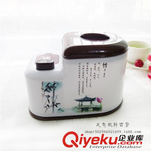 2014新款餐廳酒店抽紙筒 創(chuàng)意多功能紙筒牙簽筒二合一紙巾盒原始圖片3