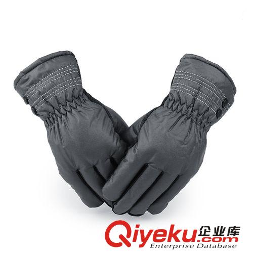 男士手套 羊毛針織拼皮冬季手套 韓版斜紋皮手套 保暖加厚手套