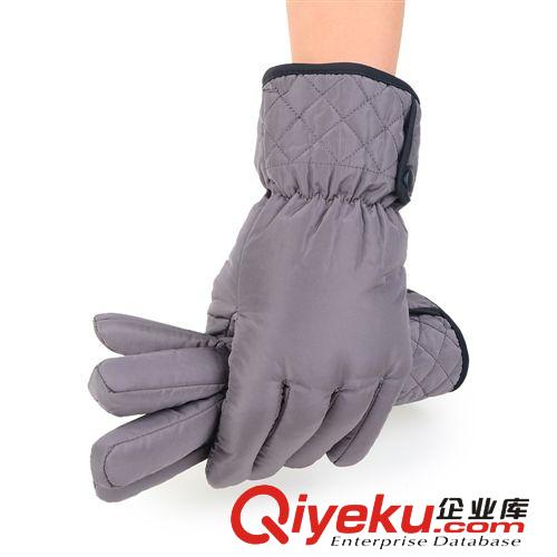男士手套 冬季韓版運(yùn)動(dòng)手套 保暖加厚商務(wù)休閑手套 防雨布手套原始圖片2