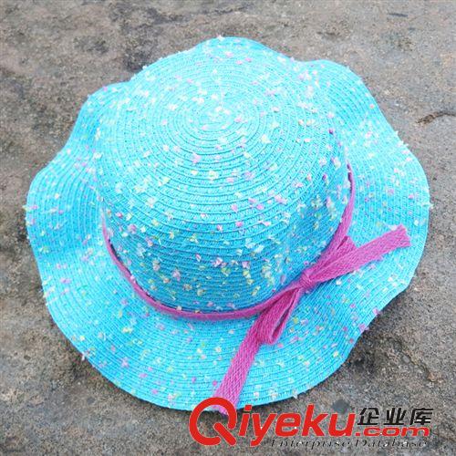 {zx1}款兒童帽子 熱帶田園女童夏季草帽 大沿太陽帽 蝸牛遮陽帽