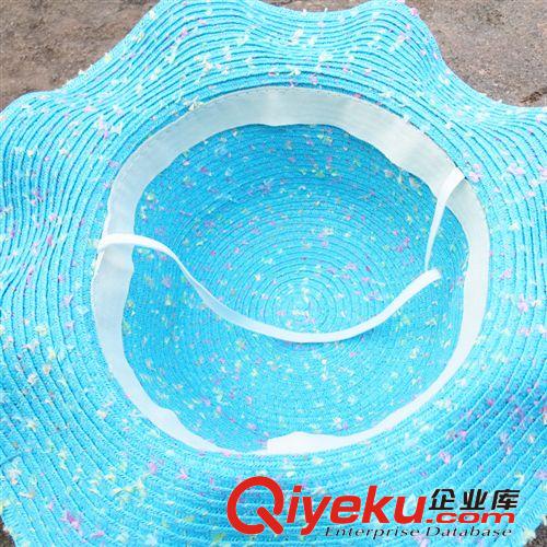 兒童帽子 兒童夏季帽 韓版糖果色蝴蝶結(jié)兒童草帽 女童潮帽太陽帽原始圖片3