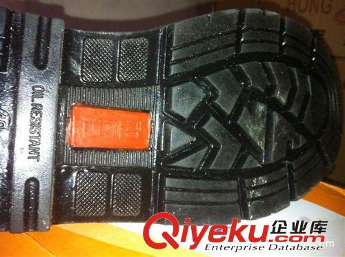 翻毛皮勞保鞋透氣工作鞋安全鞋防砸耐磨輪胎底鋼包頭耐高溫男批發(fā)原始圖片3