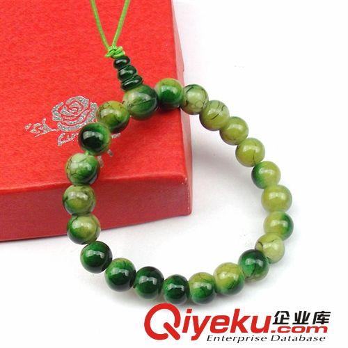 跑江湖擺地攤熱賣飾品 手工串珠玻璃佛珠手鏈批發 淘寶贈品禮品原始圖片3