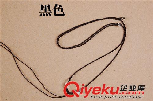 全網{zd1}價仿白玉細款項鏈繩 手工編織可調節玉石翡翠吊墜繩批發原始圖片3