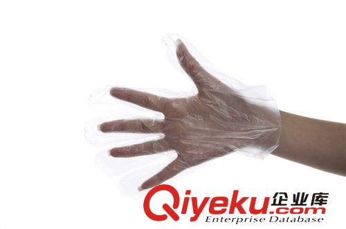 100只裝優質一次性手套 洗碗餐飲美容必備義烏小商品 PE手套批發原始圖片2