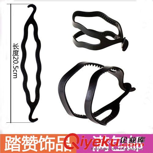 2元店 17CM時(shí)尚發(fā)型小號(hào)海綿寶寶盤(pán)發(fā)器 盤(pán)發(fā)帶 韓國(guó)gd發(fā)飾