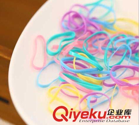 淘寶熱賣不易斷中桶裝 糖果色小皮筋 兒童皮筋 發圈頭繩批發 A117原始圖片2