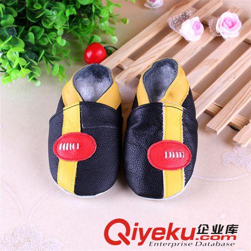 德國(guó)原單0-3歲卡通環(huán)保寶寶防滑學(xué)步鞋頭層牛皮嬰兒鞋熱賣{qg}原始圖片3
