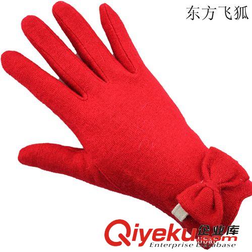 休閑保暖女士時(shí)尚單層羊絨手套 量大從優(yōu)原始圖片3