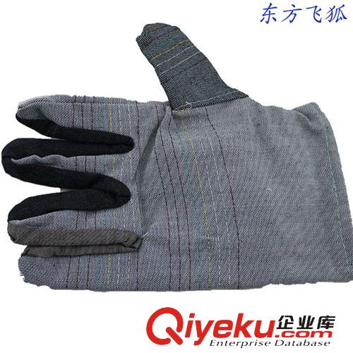 提供牛仔布雙層普通勞保手套批發(fā)銷(xiāo)售 勞保用品 量大從優(yōu)原始圖片3