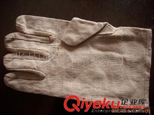 供應(yīng)8盎司斜紋布安全防護(hù)帆布點(diǎn)塑手套 量大從優(yōu)
